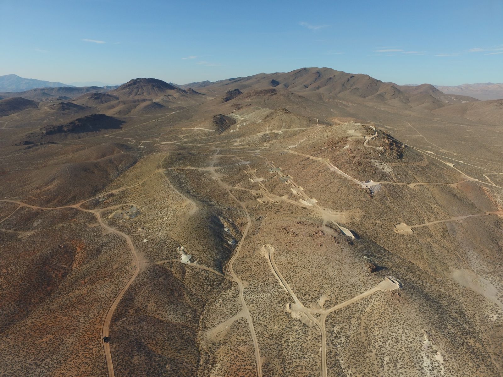Drone aerial of exploration property