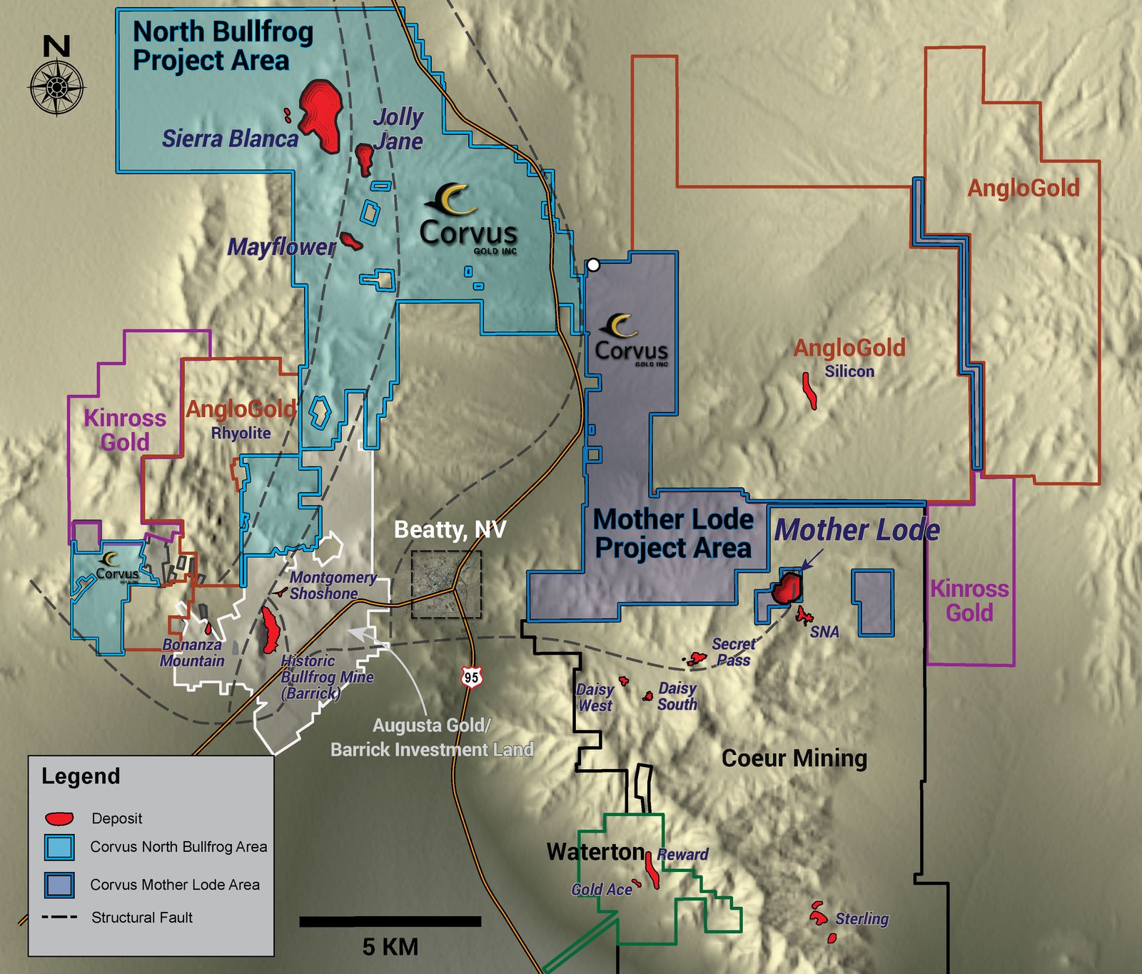 Bullfrog District land package map
